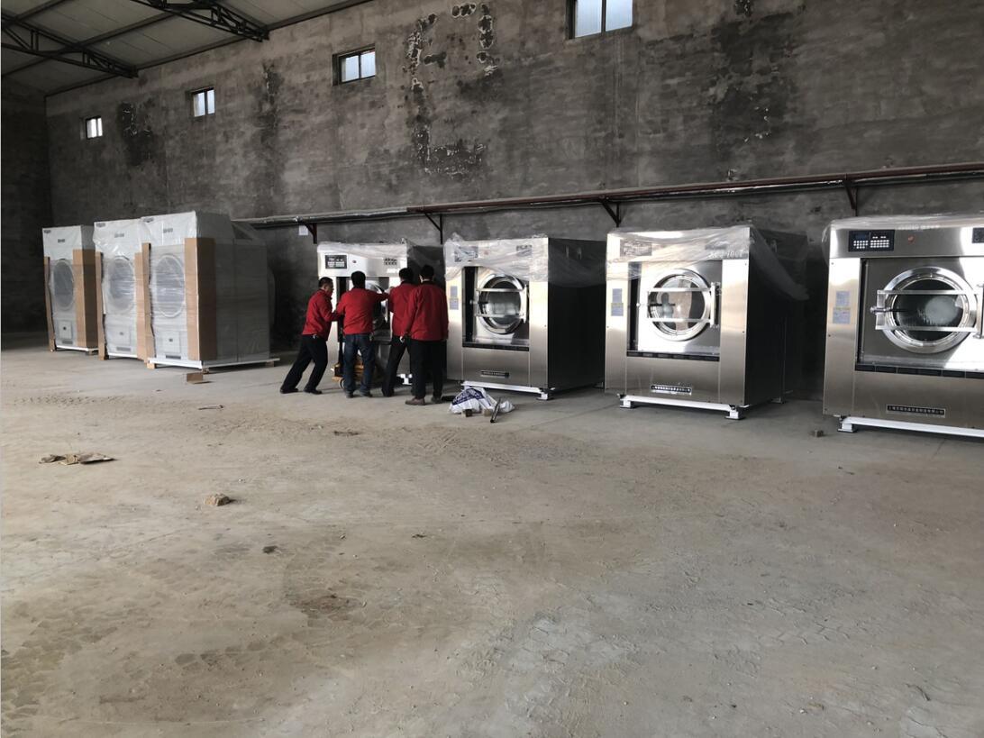 保定洗衣廠洗衣房設(shè)備昨日送貨完畢 保定洗衣廠洗衣房設(shè)備昨日送貨完畢